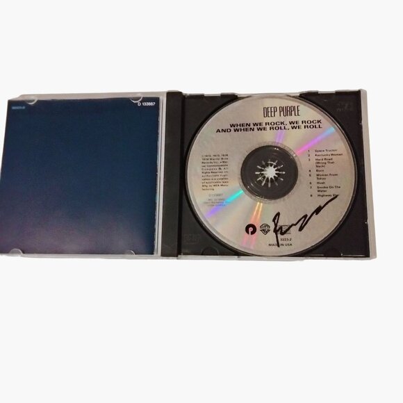 Deep Purple When We Rock We Rock And When We Roll We Roll CD Warner Bros Records - Picture 3 of 4